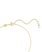 Swarovski Gold-Tone Mixed Crystal Pendant Necklace, 15-3/4" + 2-3/4"