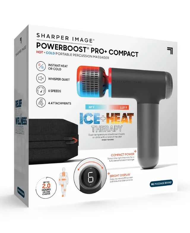 Sharper Image Powerboost Pro+ Hot and Cold Percussion Massager