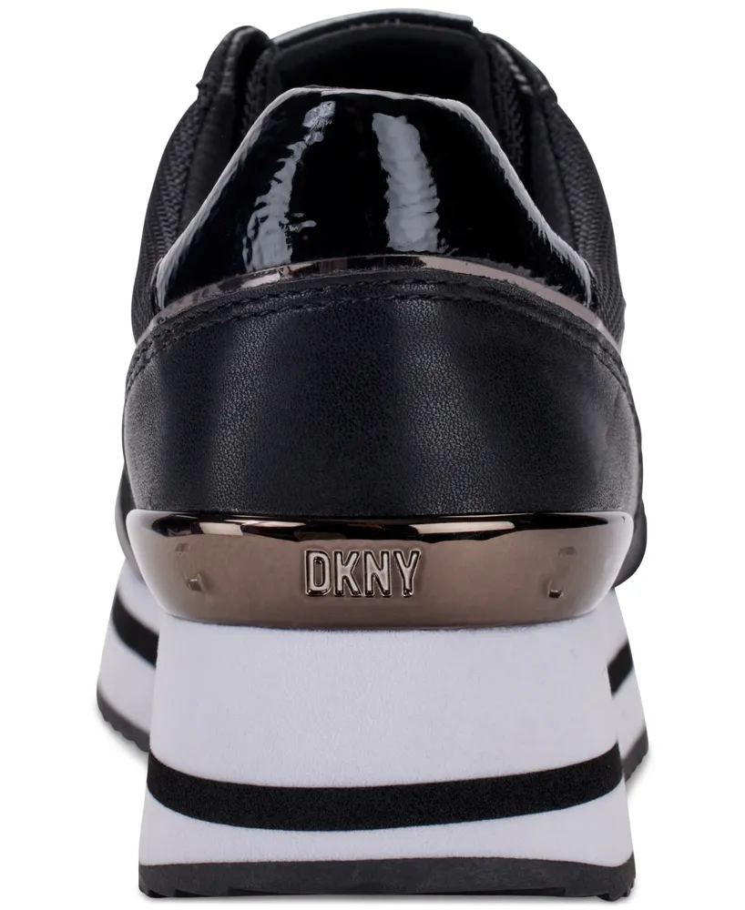 Dkny Women's Davie Lace-Up Platform Sneakers