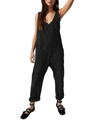 Free People Women's High Roller Sleeveless Jumpsuit