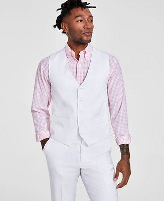 Tayion Collection Men's Classic-Fit Solid Suit Vest