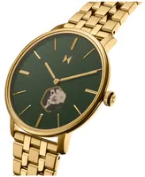 Mvmt Men's Legacy Slim Automatic Gold-Tone Stainless Steel Watch 42mm