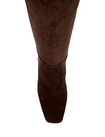 Anne Klein Women's Teodoro Square Toe Knee High Boots