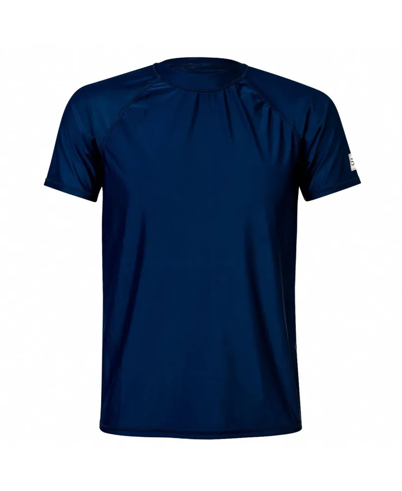 Snapper Rock Men's Navy Ss Rash Top