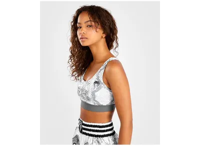 Venum Women's White Snake Sports Bra
