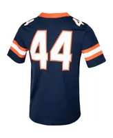 Men's Nike #44 Navy Syracuse Orange Football Jersey