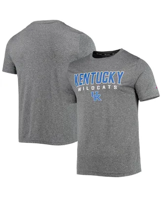 Men's Champion Gray Kentucky Wildcats Stack T-shirt