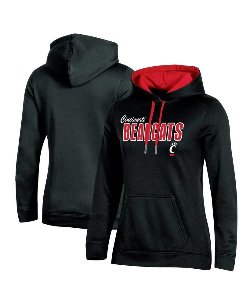 Women's Champion Black Cincinnati Bearcats Team Pullover Hoodie