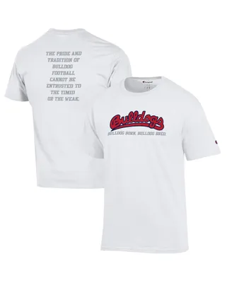 Men's Champion White Fresno State Bulldogs White Out T-shirt