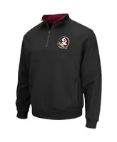 Men's Colosseum Florida State Seminoles Tortugas Logo Quarter-Zip Pullover Jacket