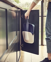 Joseph Joseph Cleanstore Wall-Mounted Dustpan Brush with Dust-Shield Storage