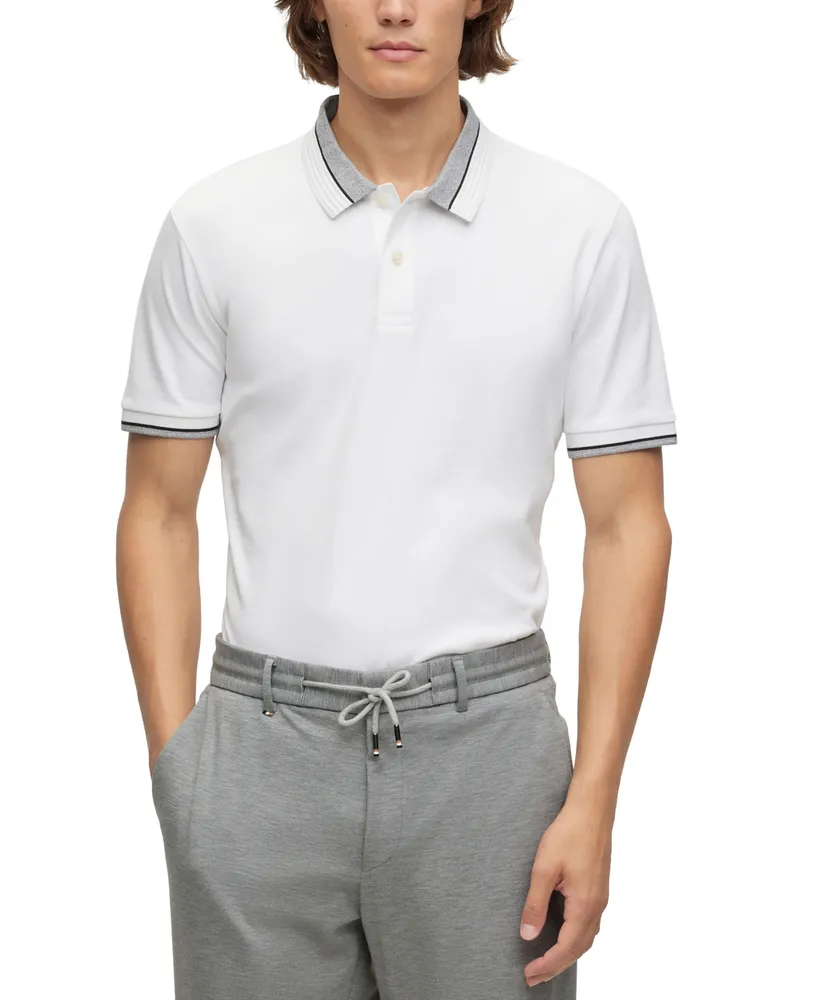 Boss by Hugo Boss Men's Contrast Tipping Polo Shirt