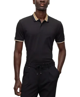 Boss by Hugo Men's Contrast Tipping Polo Shirt