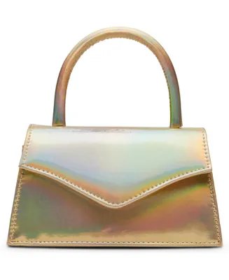 Steve Madden Women's Amina Iridescent Top Handle Bag