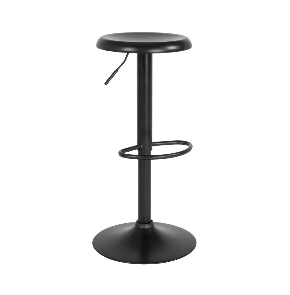 Audrey Retro Style Height Adjustable Barstool With Footrest