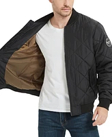 Hawke & Co. Men's Diamond Quilted Bomber Jacket