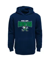 Preschool Boys and Girls Navy Notre Dame Fighting Irish Draft Pick Pullover Hoodie