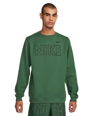 Nike Men's Sportswear Club Fleece Embroidered Logo Sweatshirt