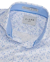 C-lab Nyc Men's Slim-Fit Floral-Print Dress Shirt