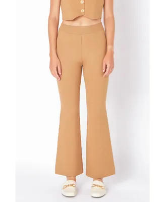 Women's Knit Fitted Pants