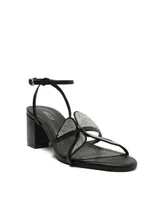 Arezzo Women's Lyla Mid Block Sandals