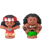 Fisher Price Little People Disney Princess Moana Toys, Moana Maui's Canoe, Toddler Toys - Multi