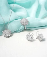 Wrapped in Love Diamond Starburst Earrings (1-1/2 ct. t.w.) in 14k White Gold or 14k Yellow Gold, Created for Macy's