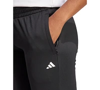 adidas Women's Game & Go Moisture-Wicking Performance Fleece Jogger Pants