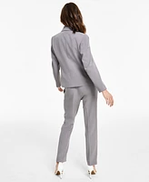 Le Suit Women's Crepe One-Button Pantsuit