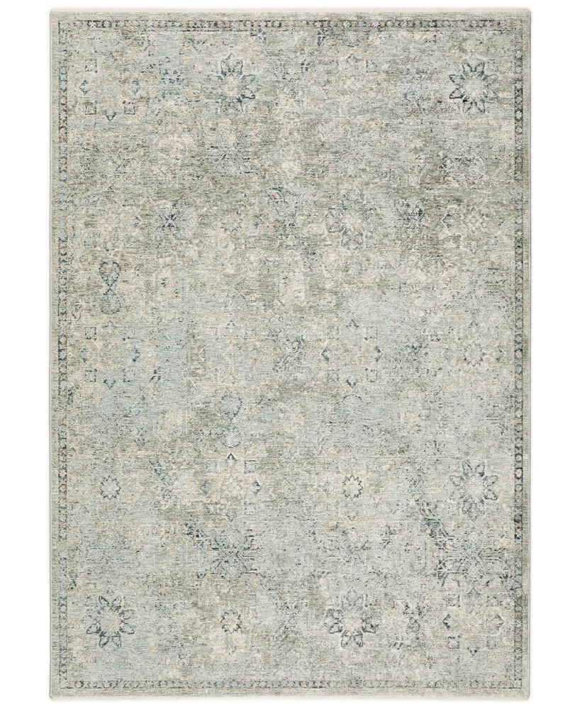 D Style Kingly KGY4 1'8" x 2'6" Area Rug