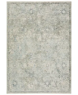 D Style Kingly KGY4 1'8" x 2'6" Area Rug