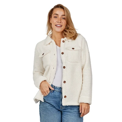 Free Country Women's High Pile Shacket