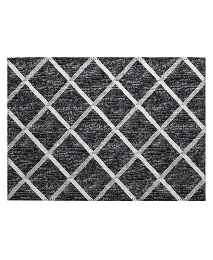 D Style Victory Washable VCY1 1'8" x 2'6" Area Rug