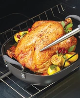 Anolon Advanced Hard Anodized 16" x 13" Nonstick Roaster with Rack