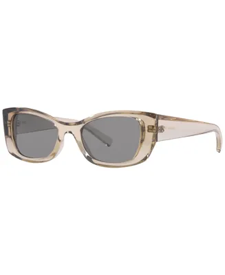 Saint Laurent Women's Sl 593 Sunglasses, Mirror YS000487