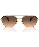 Prada Rectangular Women's Sunglasses, Gradient Pr A50S