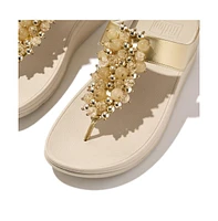 FitFlop Women's Fino Bauble-Bead Toe-Post Sandals