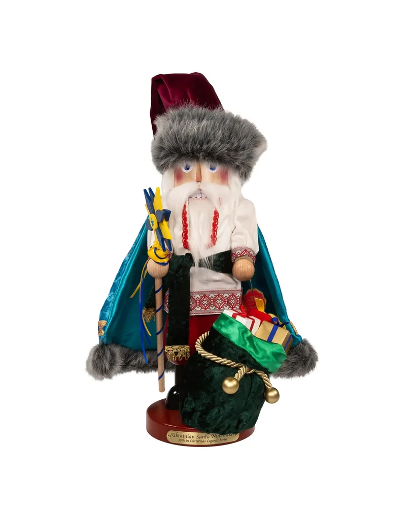 Kurt Adler Steinbach Ukrainian Star Santa Nutcracker