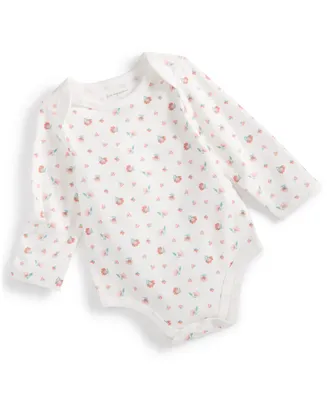 First Impressions Baby Girls Floral Bodysuit, Created for Macy's