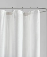 Madison Park Ara Ombre Printed Seersucker Shower Curtain, 72" x