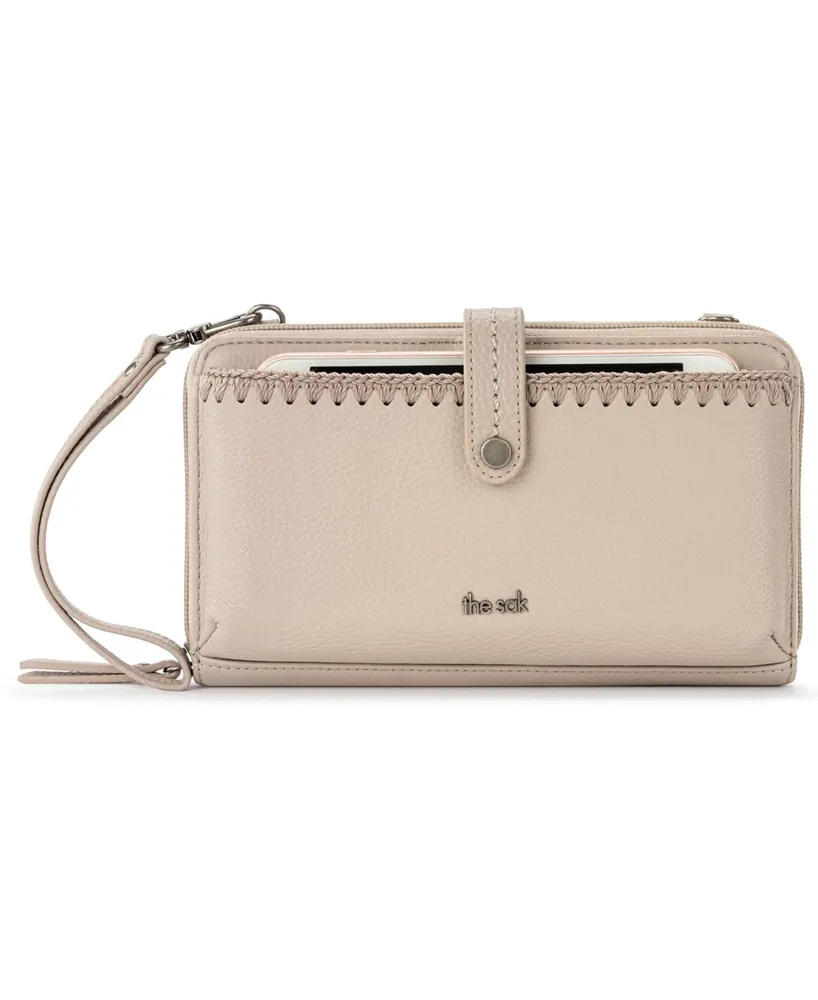 Iris Leather Smartphone Convertible Crossbody Wallet