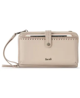 Iris Leather Smartphone Convertible Crossbody Wallet