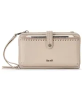 Iris Leather Smartphone Convertible Crossbody Wallet