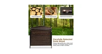 Baby Changing Table with 3 Drawers and Safety Belt