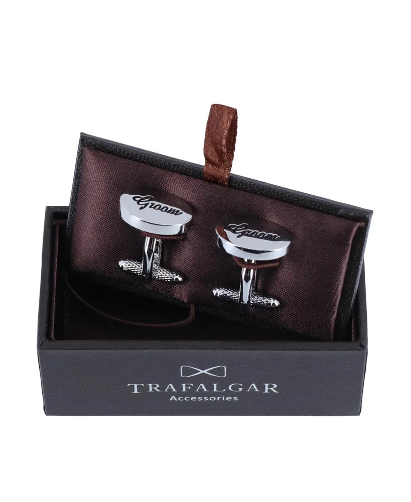 Trafalgar Groom Novelty Cufflinks (1 Pair)