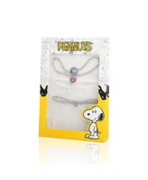 Peanuts Snoopy Womens Stretch Bracelet - Star, Woodstock, and Snoopy - Set of 3