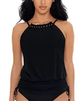 Magicsuit Women's Boba Babs Studded Tankini Top