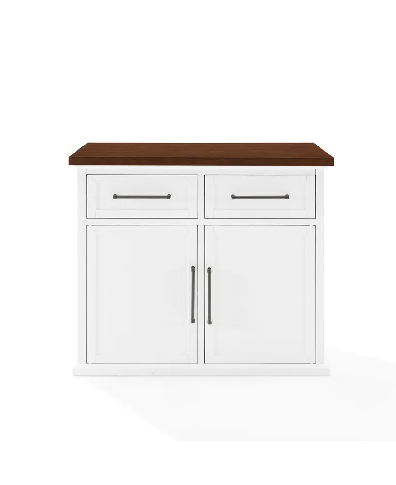 Crosley Furniture Bartlett 42" Wood Top Kitchen Island