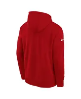 Women's Nike Red Barcelona Essential Pullover Hoodie