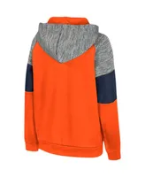 Big Boys Colosseum Orange Syracuse Live Hardcore Raglan Pullover Hoodie